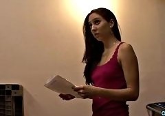 Boss Fucks Small-Titted New Hire to Cumshot