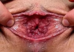 Close-Up of Cumshot Deep in Asshole During Anal