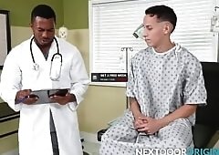 Big COCKED Doc Smashes Twink Patient - NextDoorStudios