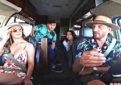 Max Fills Shares Passionate Hedonistic Threesome with Scarlit Scandal and Cherie Deville Featuring Hardcore B