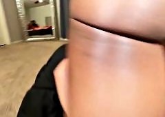 Pregnant TS Takes BBC Anal