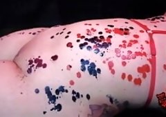 Slut Argentinian Innocent Teen Receives Hot Candle Wax Play After Hard Fuck and Facial