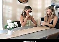 Bunny Madison and Charlie Forde, Big-Tits Pornstars, Perform Cunnilingus and Licking in S
