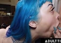 Big-Butt Naughty Jewelz Blu Caught Ramming Butt Plug Deep Into Her Tight Tight Hole