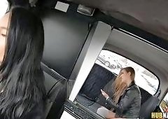 Alexis Crystal Lexie Dona Fuck Each Other Hard on the Car Backseat