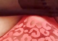 Tiny Clit Cums in Tights