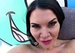 Jasmine Jeys Perfect Big-Butt Ass Gaped Open for Deep Anal Pounding, Big Tits Bouncing Before
