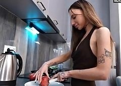 Murkovskis Russian Lesbian Kitchen Fuck