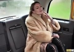 Ava Austen Fucks Fake Taxi Driver