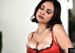 Busty Brunette Demands Immediate Satisfaction chloe cooper, jan b, max fills, rachel cavalli, tigresa