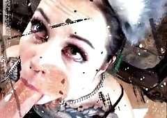 Daddy Spanks Her Then Fucks Her Face Hard