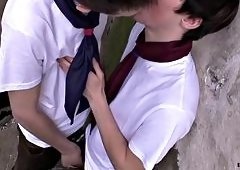 Jamie Smythe and Jason Roberts Pound Ass Outdoors on Hike