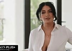 Sarah Arabic the Stunning MILF with Big Tits and Thick Ass Pounds Tutor Dan Damage Doggy Style Before