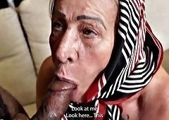 Granny Takes Brutal Deep Anal Pounding