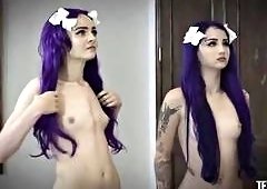 Tattooed Big-Butt Threesome
