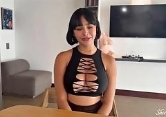 Amateur Big-Tits MILFs Debut Casting: Hardcore Cumshot POV